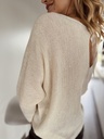 Nora - Pull beige