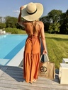 Mathilde - Robe orange