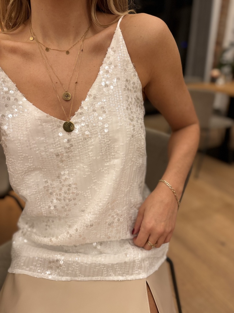 Sophie - blouse blanche 