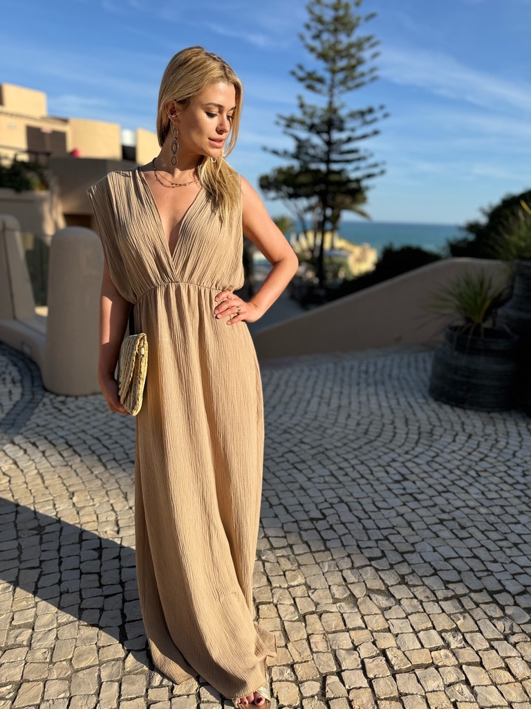 Aphrodite - Robe beige