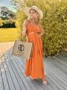 Mathilde - Robe orange