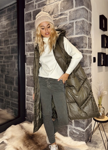 Jade - Manteau kaki